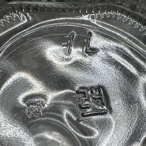 Bormioli Rocco Fido Case Clear 1L Glass Storage Jar with Secure Silver Lid NEW - Picture 5 of 12